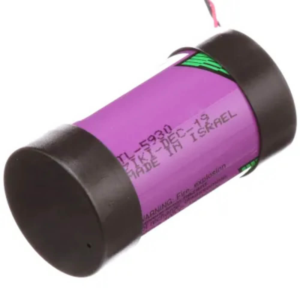 Tadiran TL-5930/F, D Size 19Ah 3.6V lithium battery with connector