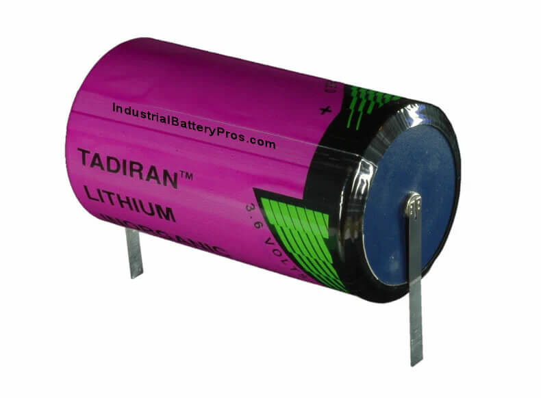 Tadiran TL-5930/T, D Size 19Ah 3.6V lithium battery with Tabs