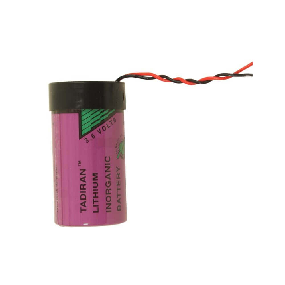 Tadiran TL-5920/S, C Size 8.5Ah 3.6V lithium battery with wire leads