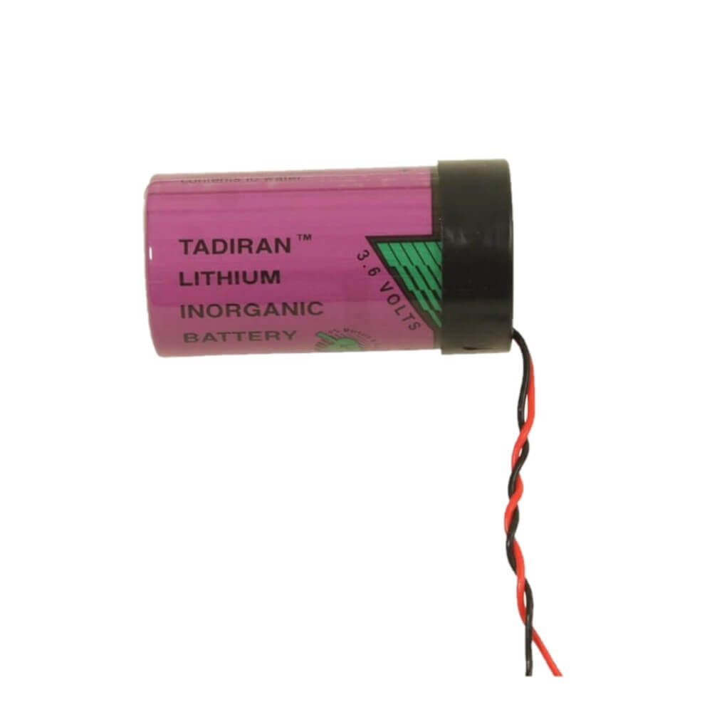 Tadiran TL-5920/S, C Size 8.5Ah 3.6V lithium battery with wire leads